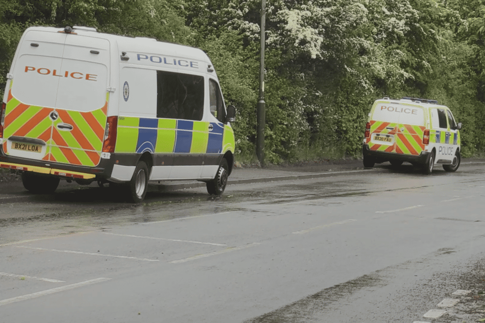 Police van
