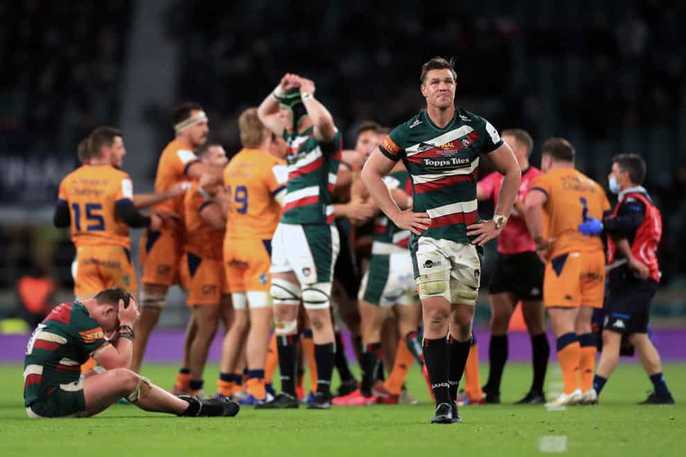 Leicester Tigers could not build on a lead to win the European Challenge Cup Final