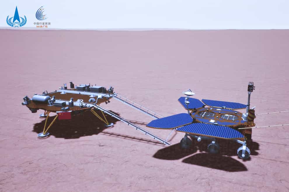 The Zhurong rover