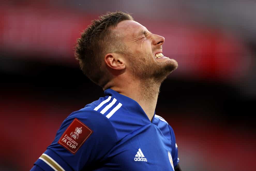 Jamie Vardy was unable to help Leicester finish in the top four