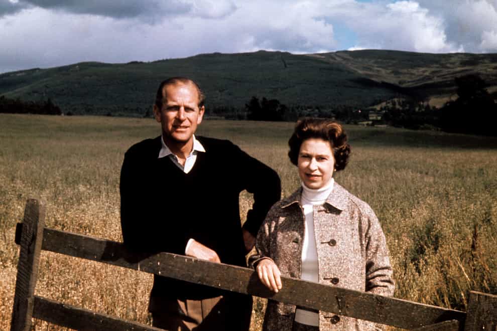 The Duke of Edinburgh and the Queen