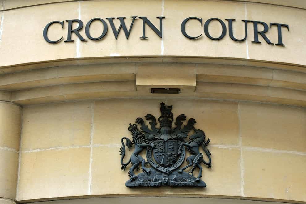 A Crown Court sign