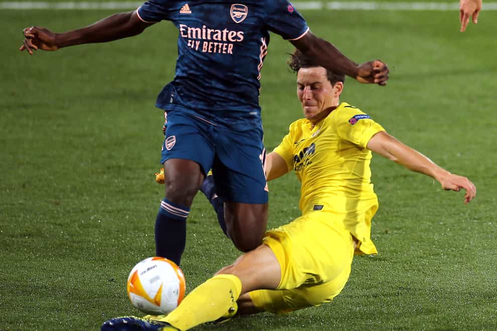 Villarreal's Pau Torres, right, is fully focused on Wednesday night's final