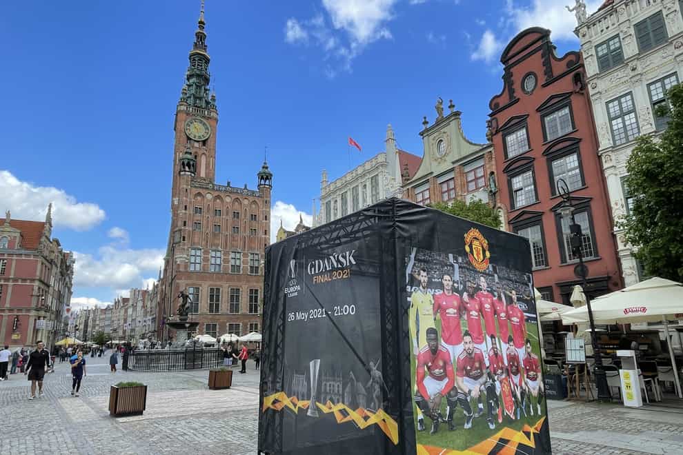 Manchester United fans were attacked in Gdansk on Tuesday night