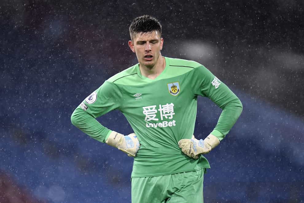 Nick Pope has undergone surgery on his left knee (Peter Powell/PA)