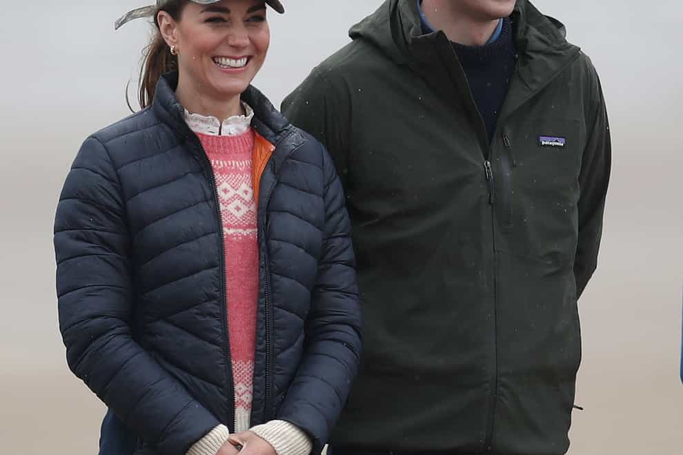 The Duke and Duchess of Cambridge in St Andrews