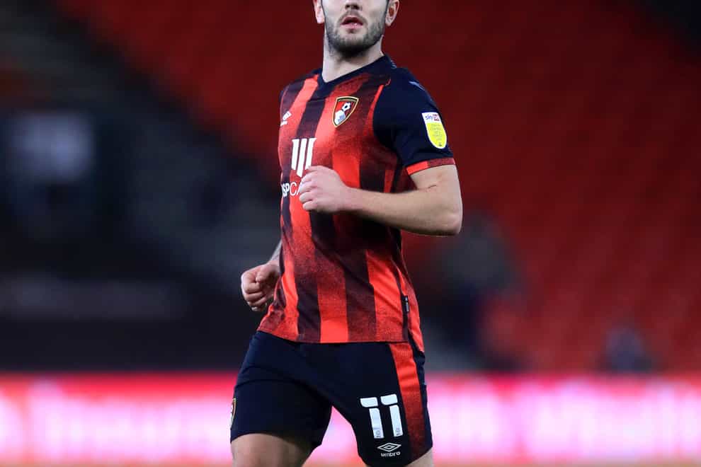 Jack Wilshere playing for Bournemouth