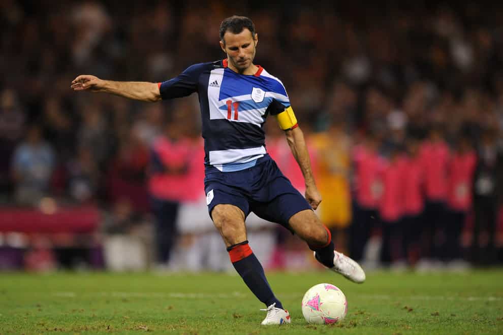 Ryan Giggs featured for the Great Britain men's football team in 2012
