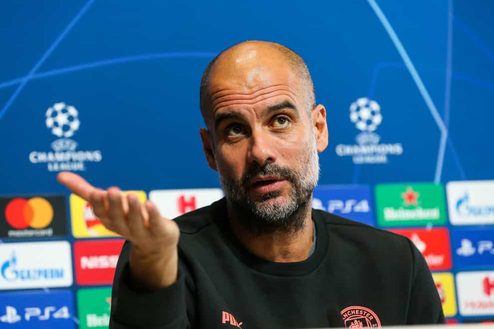 Pep Guardiola accepts his Manchester City players may be nervous in the Champions League final
