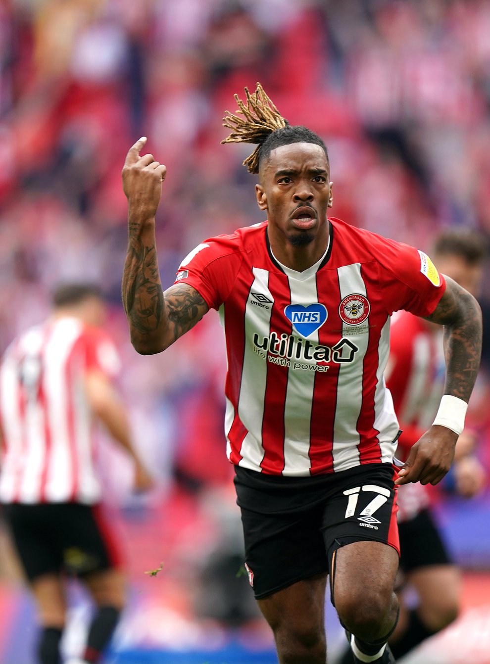 Ivan Toney scored as Brentford won the play-off final