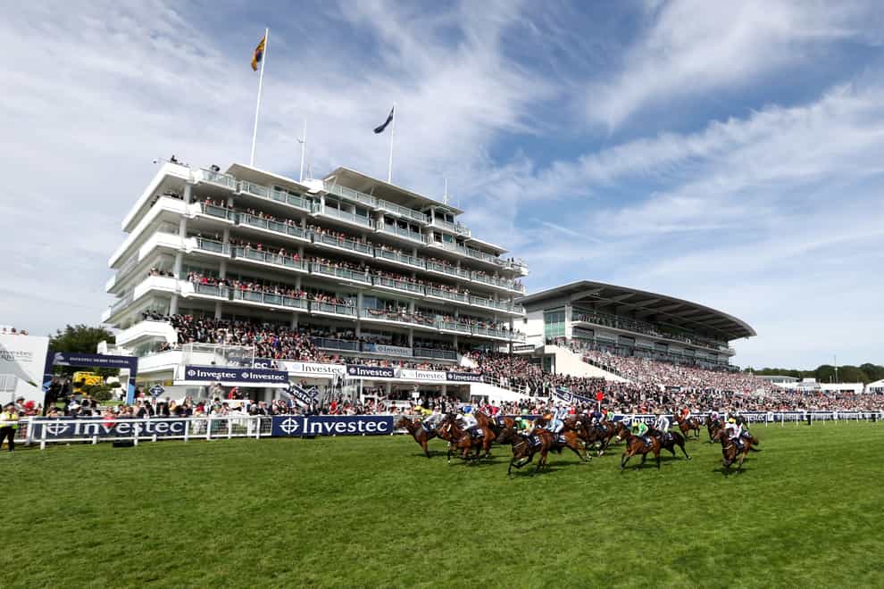 Ornate (left) aims to win the Epsom Dash for a second time after taking the sprint prize in 2019