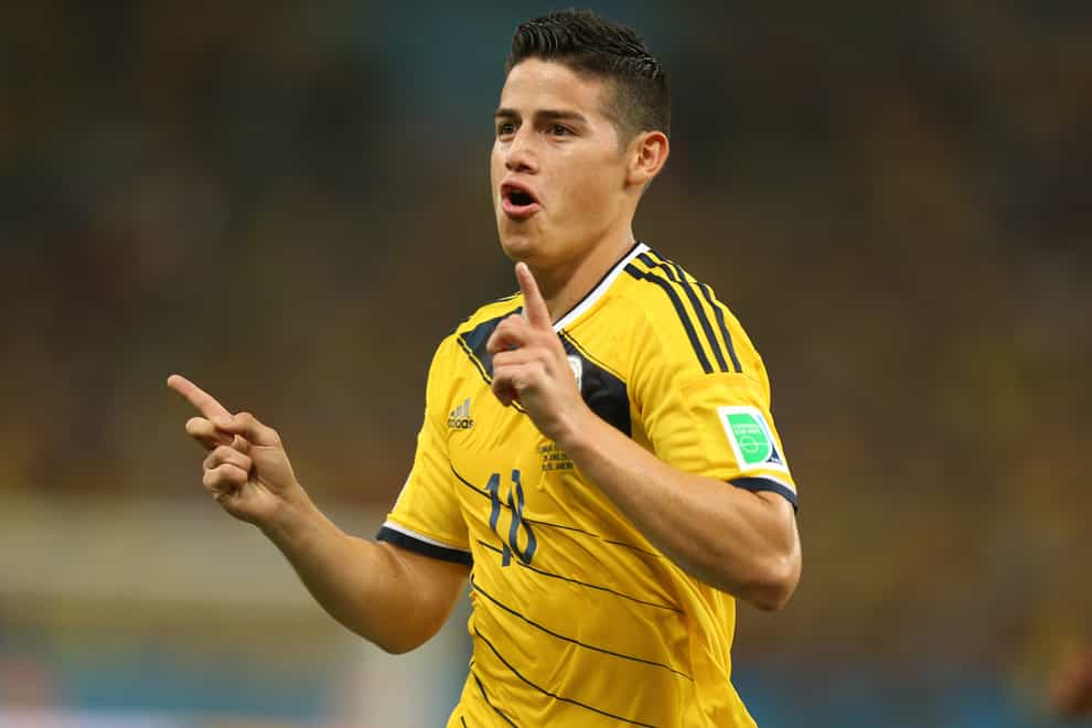 Colombia and Everton are at odds over James Rodriguez's fitness