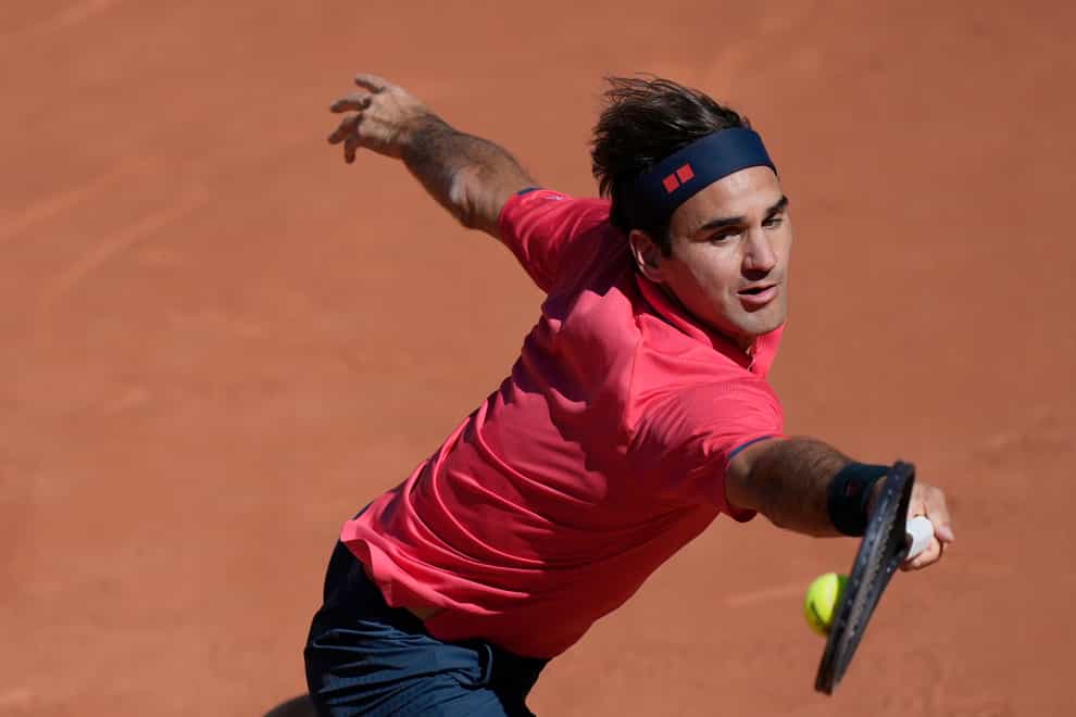 Roger Federer was in full flow at Roland Garros