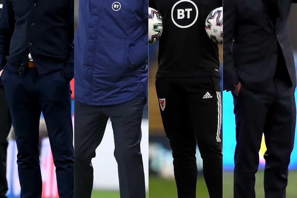 Gareth Southgate, Steve Clarke, Robert Page and Joachim Low are gearing up for friendlies this week