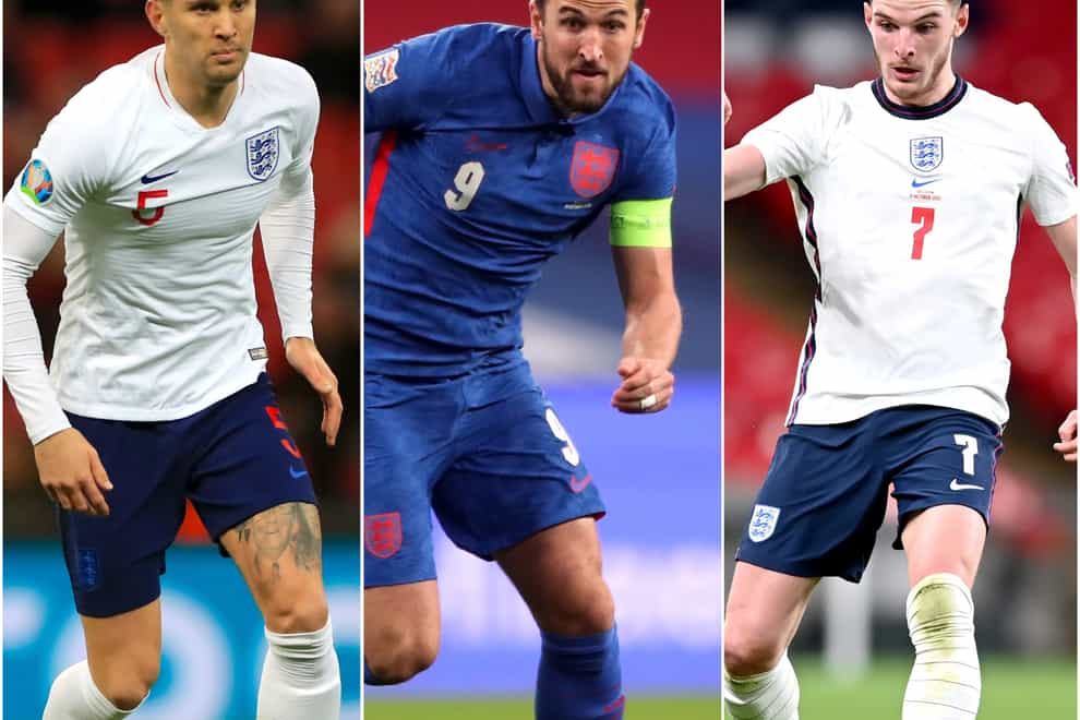 John Stones, Harry Kane and Declan Rice will all be aiming to start England's Euro 2020 campaign with a bang.