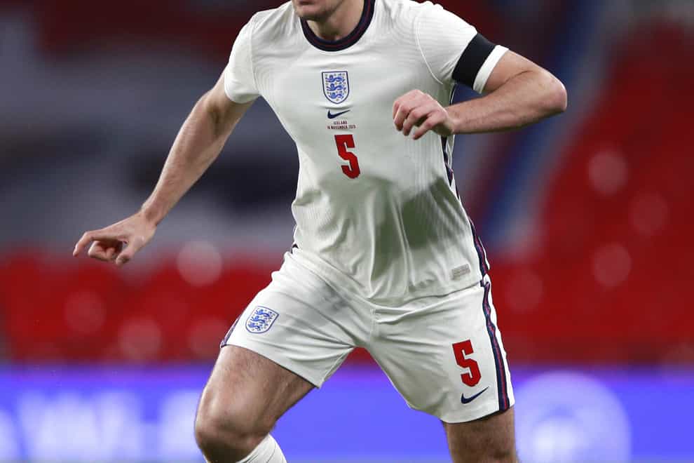 Harry Maguire says his ankle injury is "improving and getting better."