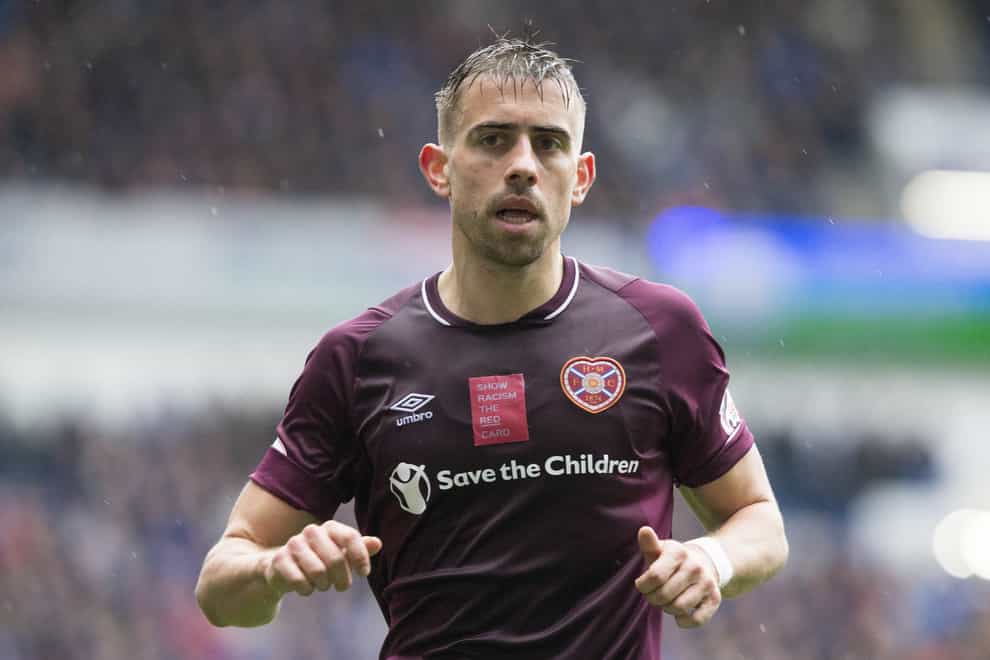Olly Lee in action for Hearts