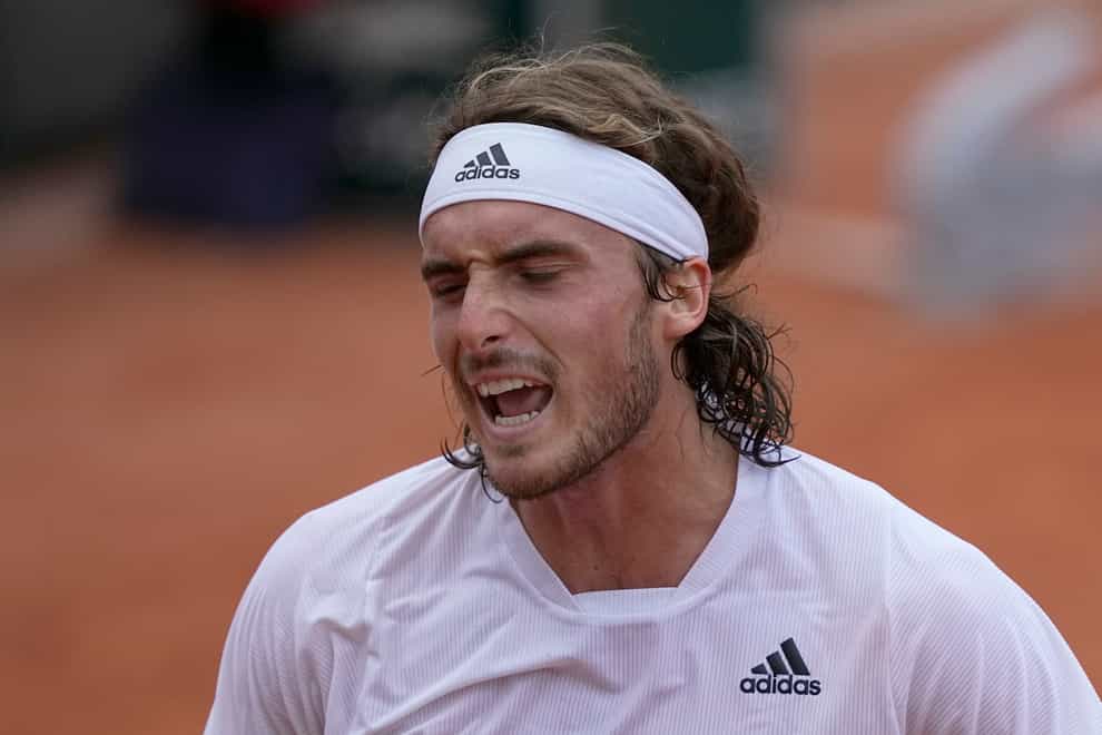 Stefanos Tsitsipas was not happy with his performance against Pedro Martinez despite a straight-sets win