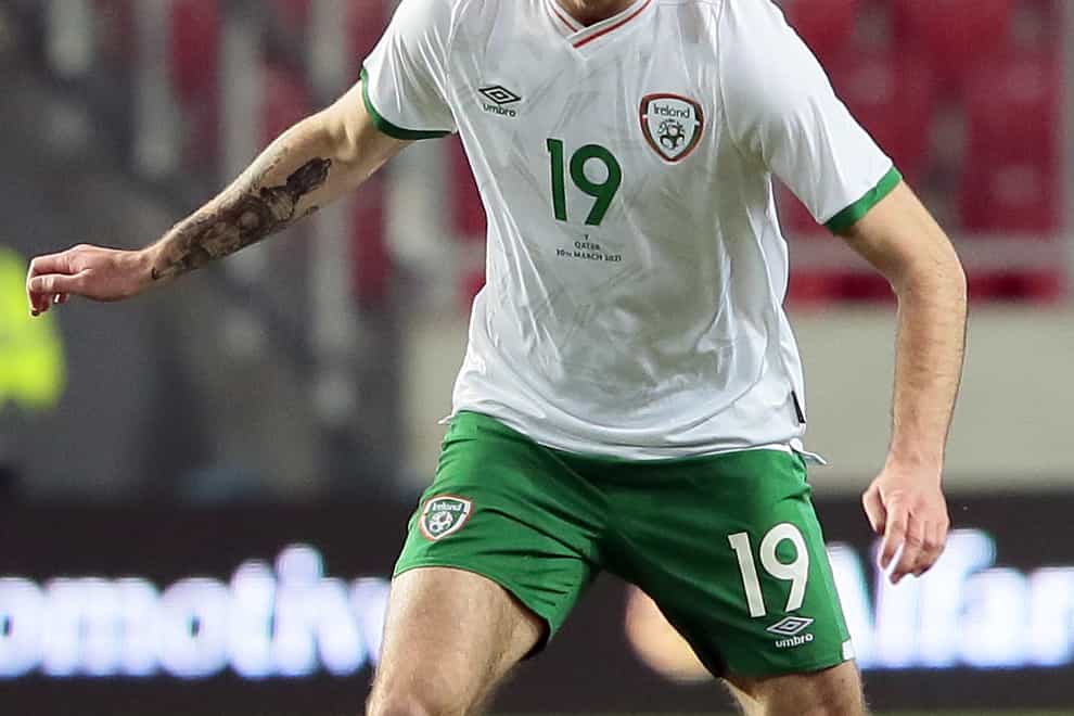 Troy Parrott scored twice for the Republic of Ireland