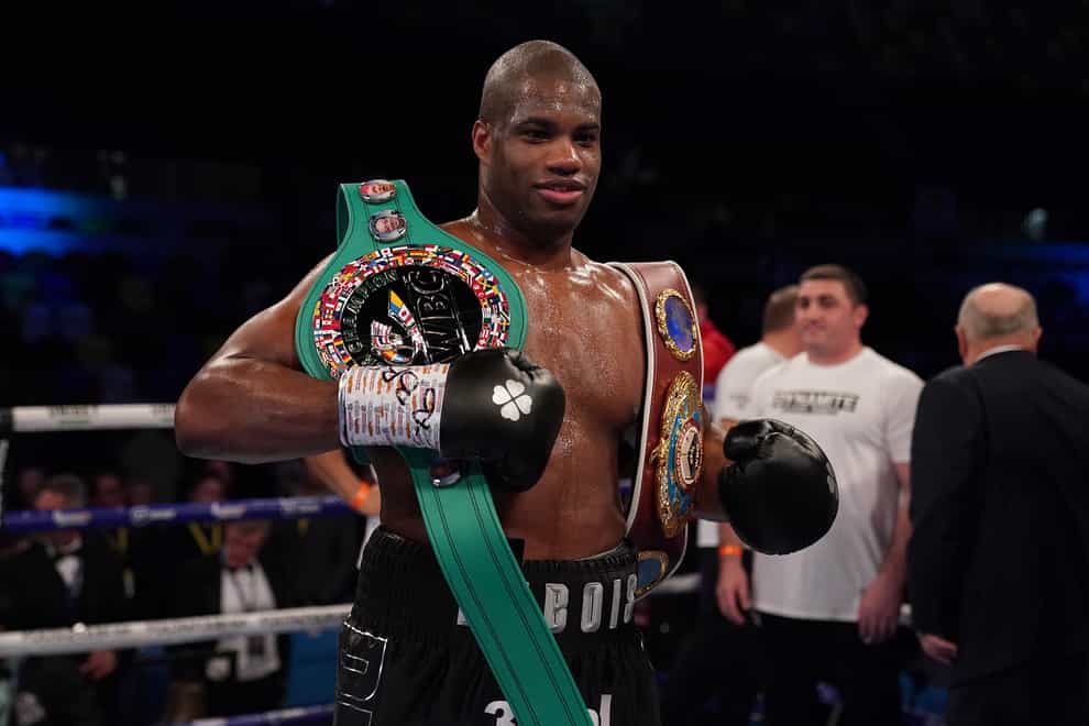 Daniel Dubois is back in action this weekend (Tess Derry/PA)