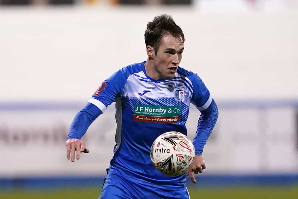 Josh Kay joined Barrow after leaving Chesterfield in 2018