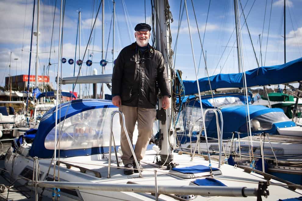 Olle Nash is sailing around the British Isles (East Coast Photography/PA)