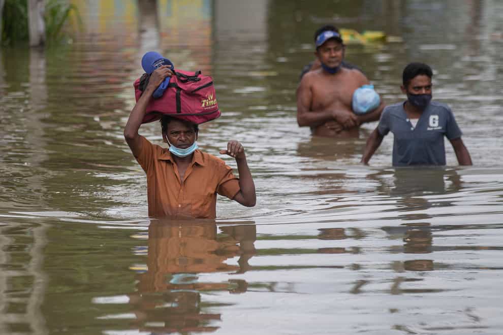 Flooding in Sri Lanka