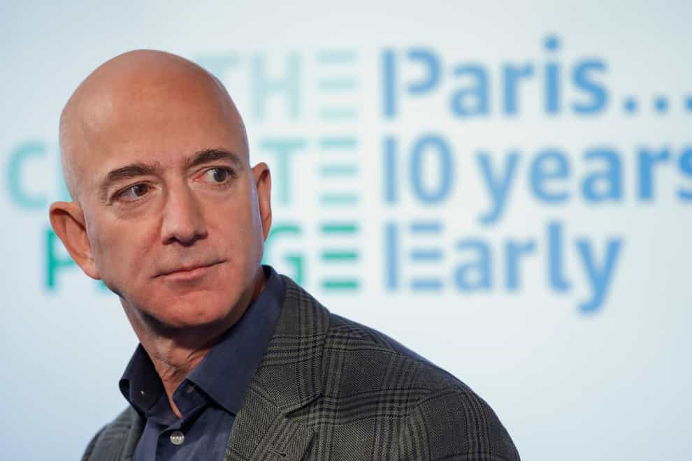 Jeff Bezos (Pablo Martinez Monsivais/AP)