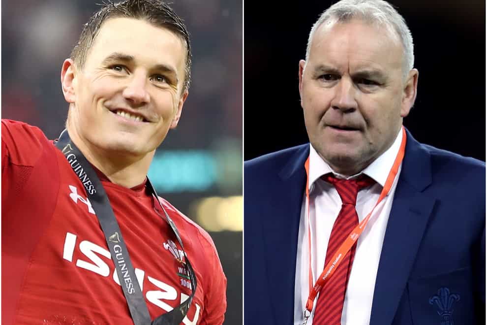 Jonathan Davies. left, will captain Wales this summer