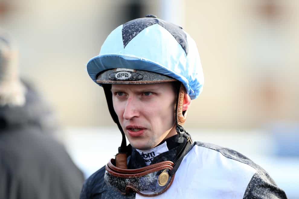 Alistair Rawlinson was one of two jockeys taken to hospital after falls at Windsor
