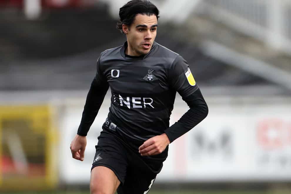 <p>Reece James has signed for Blackpool on a three-year deal</p>