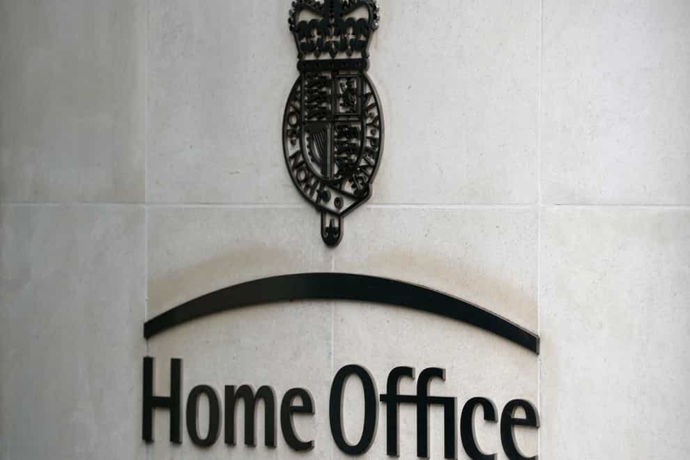 A view of signage for the Home Office (Kirsty O'Connor/PA)