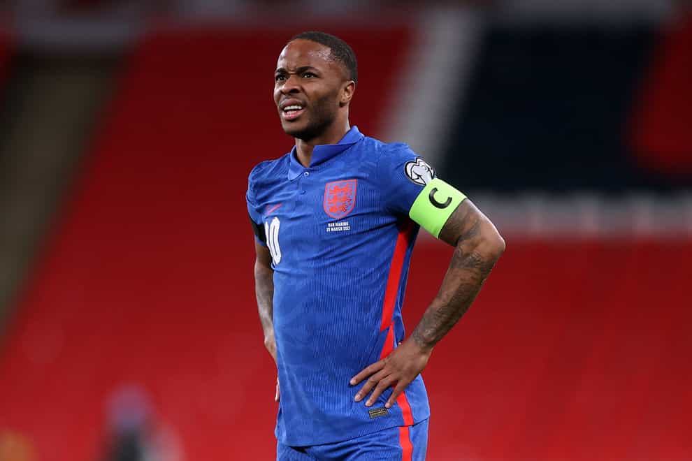Raheem Sterling is excited about playing at Wembley during Euro 2020