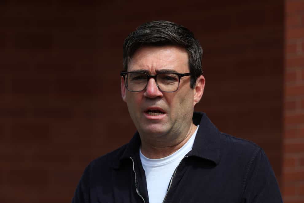 Mayor of Greater Manchester Andy Burnham