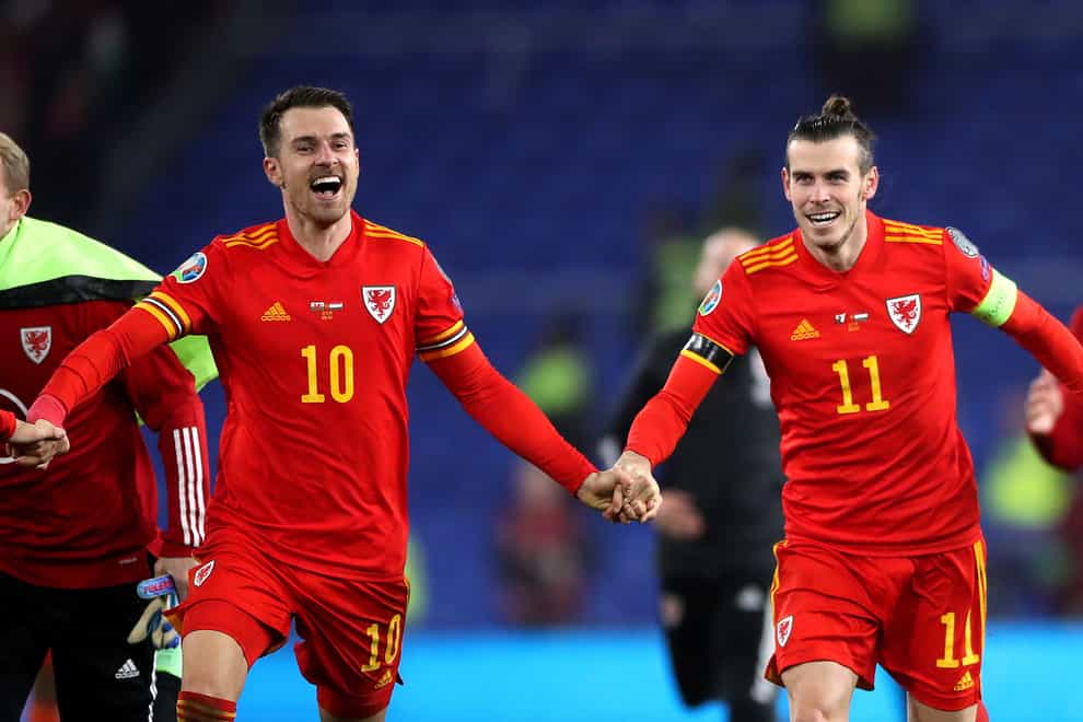 Aaron Ramsey (left) and Gareth Bale (right) are set to play key roles again for Wales