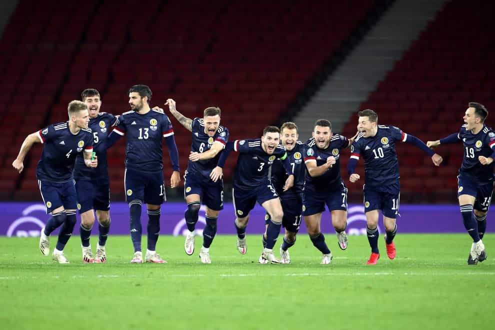 <p>Scotland will play in a major tournament for the first time since the 1998 World Cup</p>