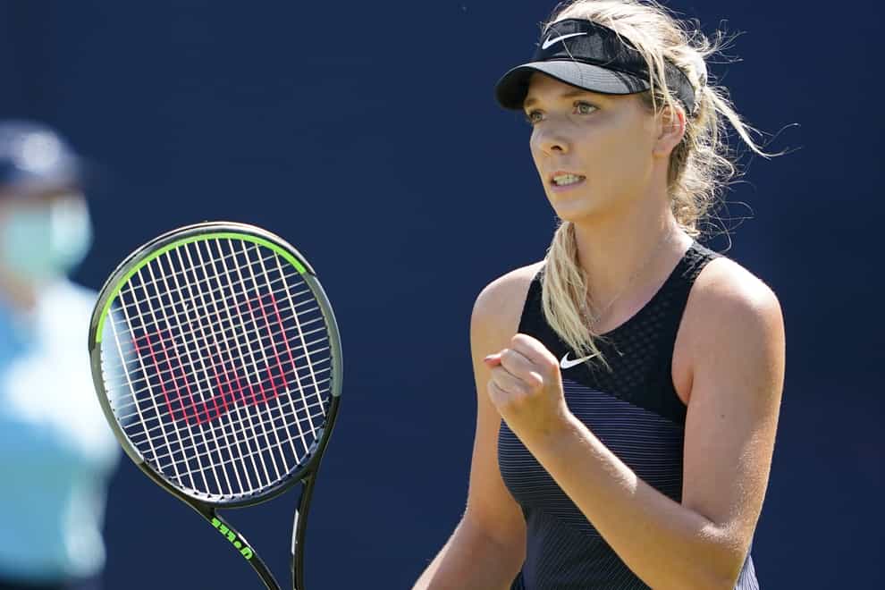 Katie Boulter was in impressive form at the Nottingham Open