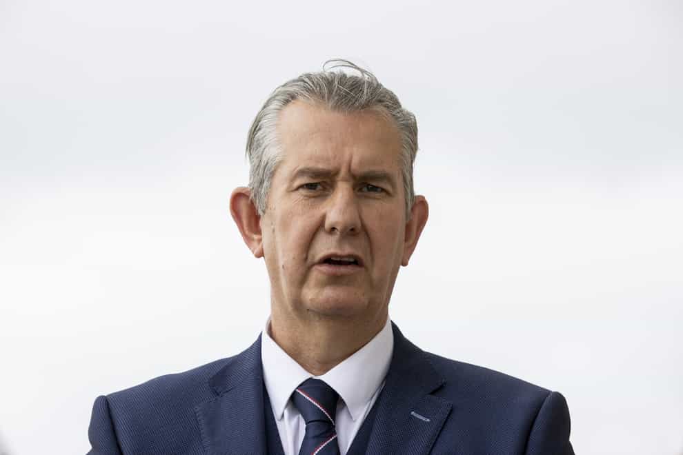 DUP leader Edwin Poots