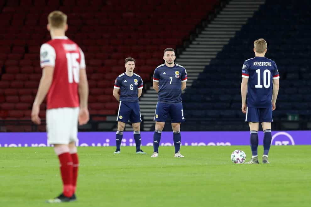 Scotland players will stand