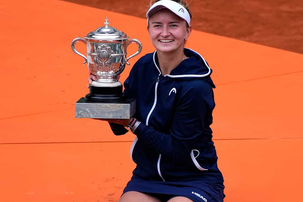 Barbora Krejcikova was a surprise French Open champion