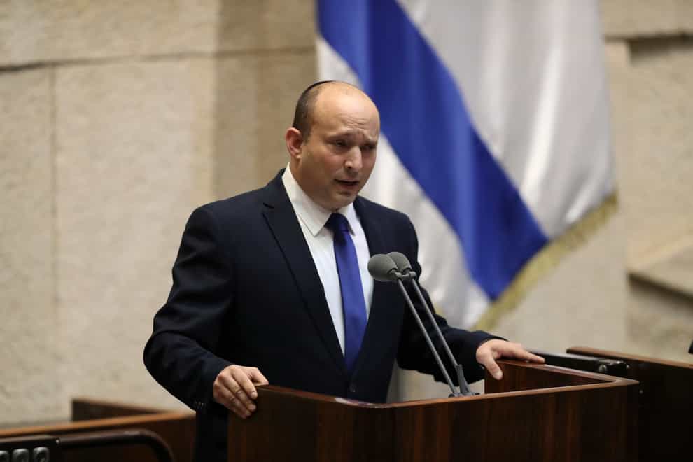 Israel’s designated new prime minister Naftali Bennett