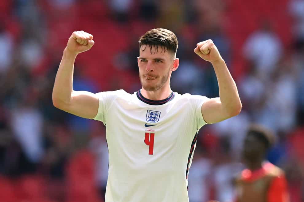 Declan Rice will be keen to keep his place in the England side for Friday's Euro 2020 clash with Scotland.