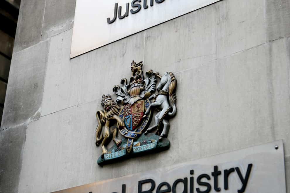 The Principal Registry of the Family Division of the High Court (Katie Collins/PA)