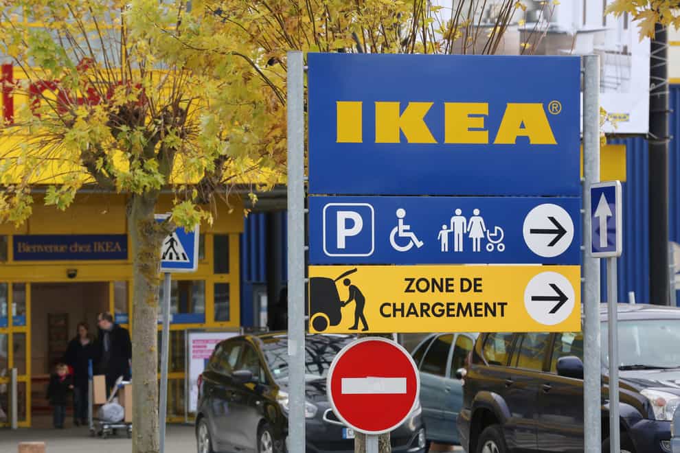 Ikea France was ordered to pay one million euros in fines and about 100,000 euros in damages (Remy de la Mauviniere/file/AP)