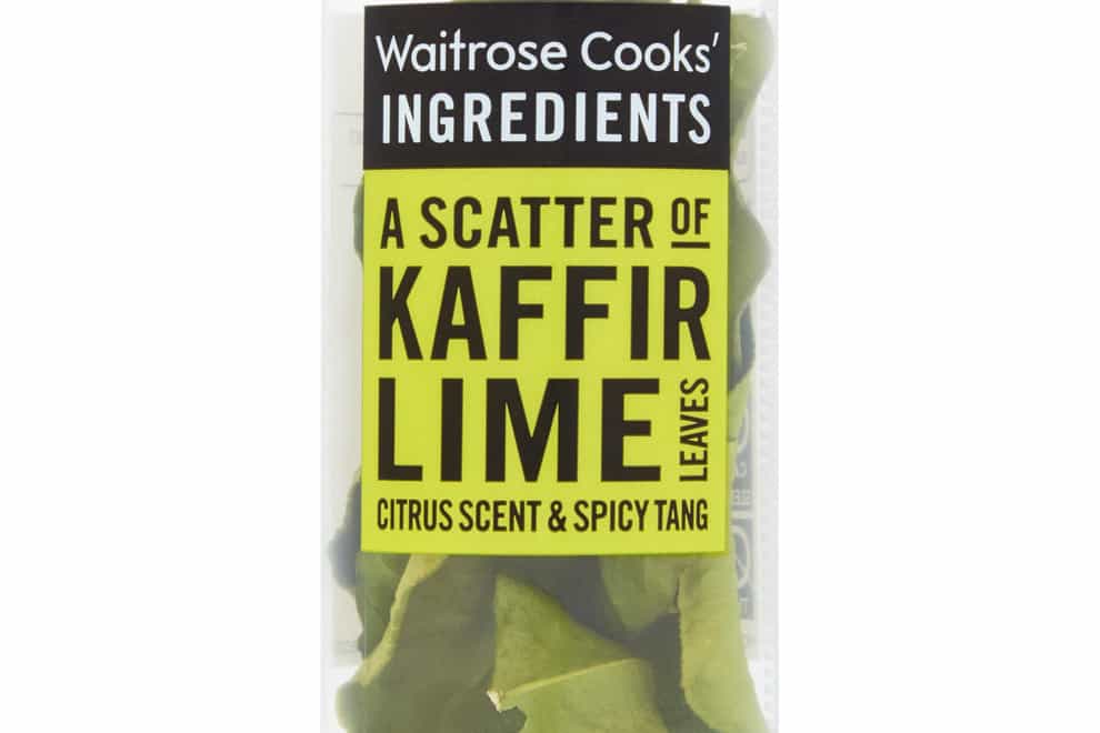 Waitrose's Kaffir Lime leaves