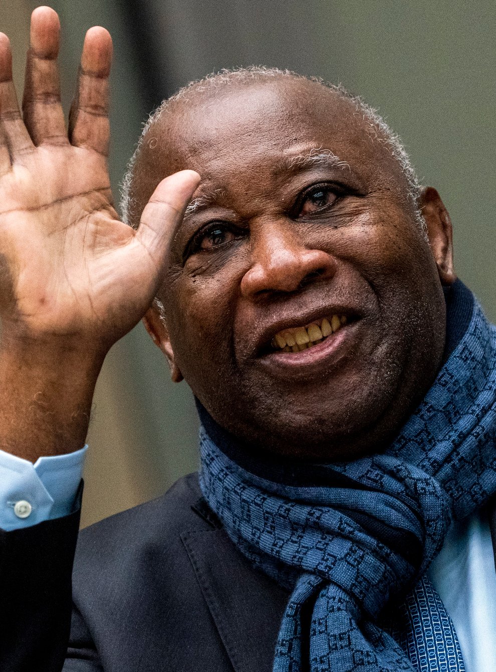 Former Ivory Coast president Laurent Gbagbo