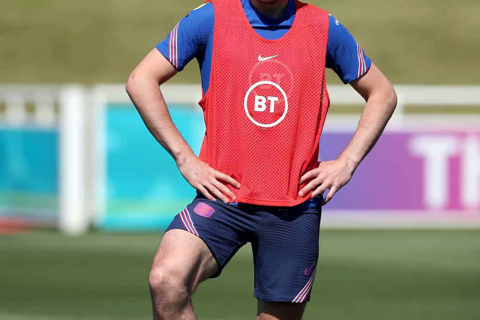 Harry Maguire in training