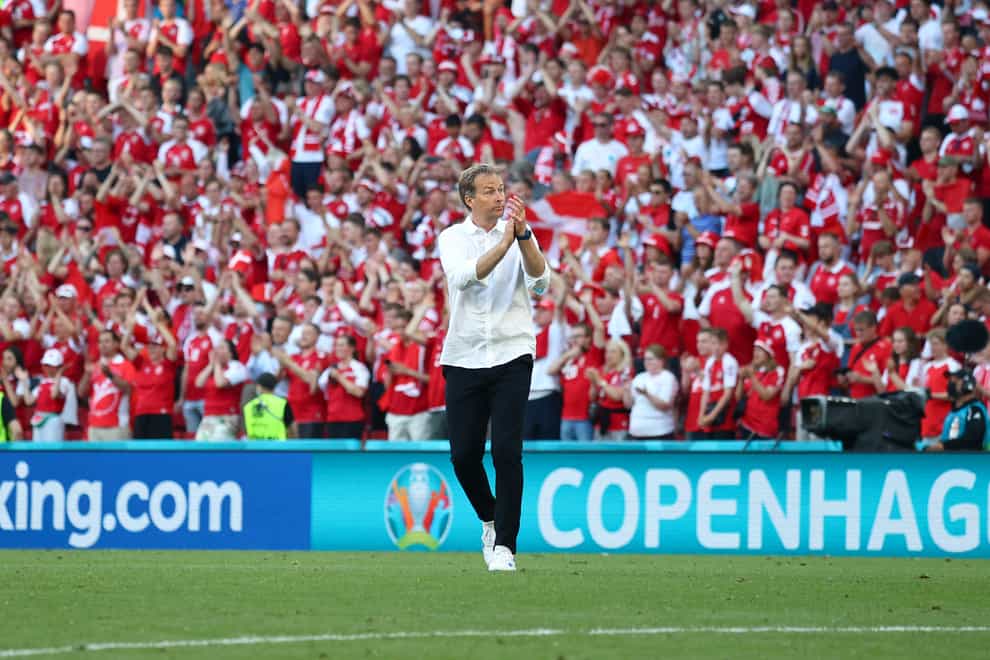 Denmark head coach Kasper Hjulmand is convinced his team can still make the last 16 at Euro 2020