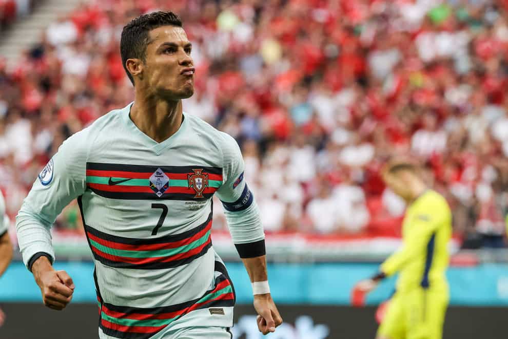 Cristiano Ronaldo scored twice in Portugal's Euro 2020 opener against Hungary