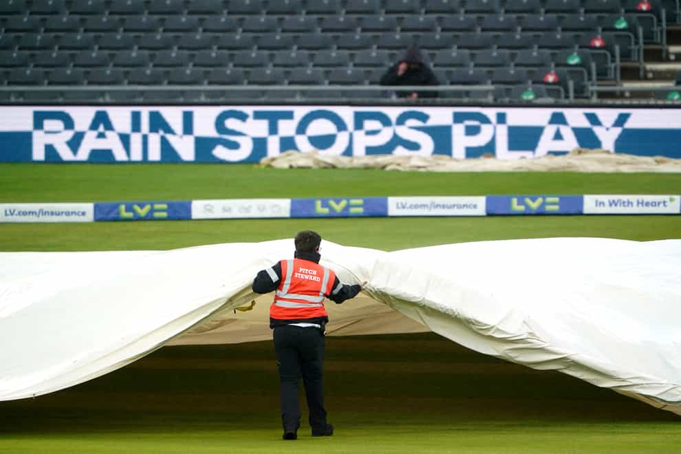 Rain brought an early halt to play on day three of England Women's Test match against India